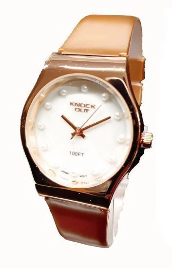 Reloj Knock Out Analogos Caucho Dama 8443.151