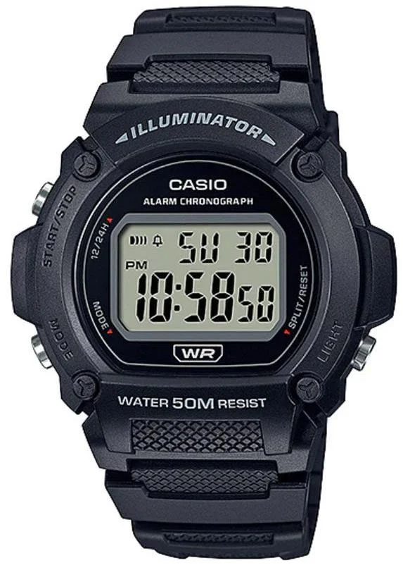 Reloj Casio Digital W219H-1A