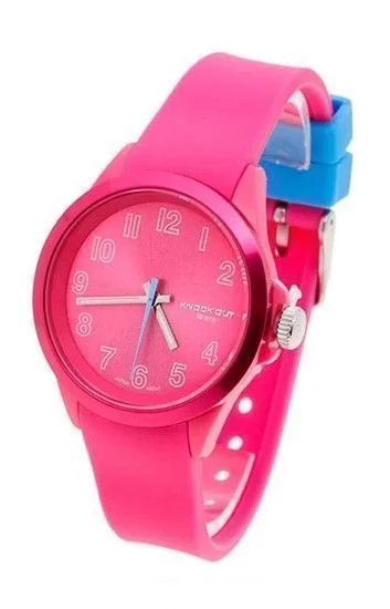 Reloj Knock Out Analogos Caucho Dama 8939.355