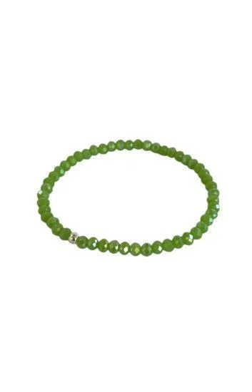 Pulsera de Cristal Checo Elastizada