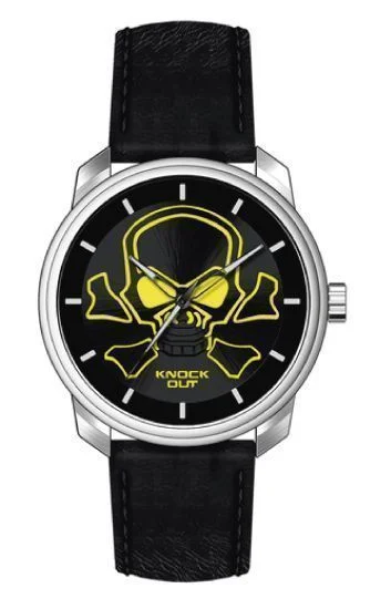 Reloj Knock Out Cuero Hombre 2599.026