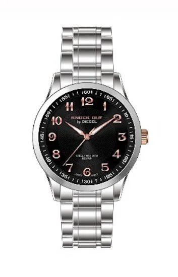 Reloj Knock Out Acero Hombre 9104.035