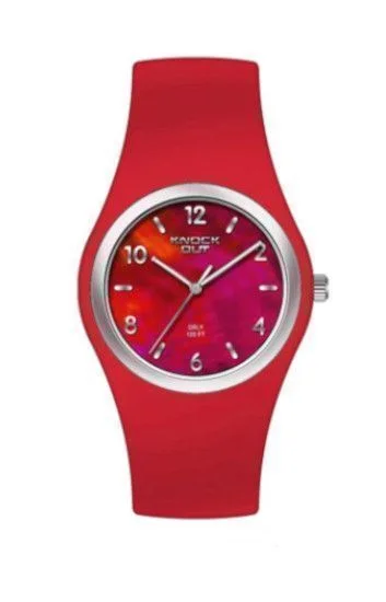 Reloj Knock Out Analogos Caucho Dama 8449.501
