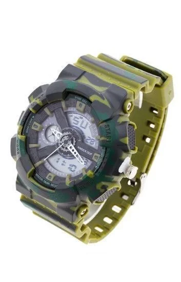 Reloj Knock Out Analogo Digital Caucho 8172.047