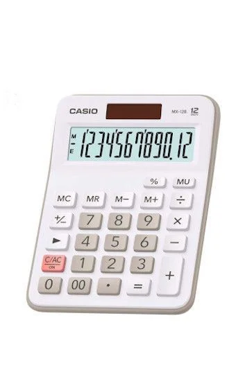 Reloj Casio Calculadoras MX-12B-WE