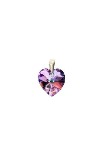 Dije de Crystal Corazon 14mm