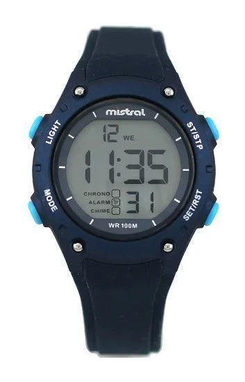 Reloj Mistral Caucho Digital Hombre GDX-DAZ-02