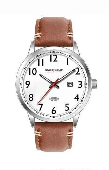 Reloj Knock Out Cuero Hombre 2613.014