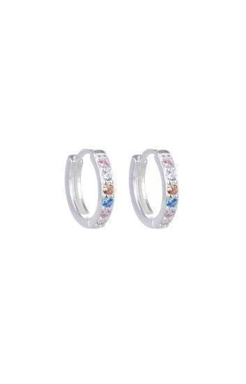 Aros Argolla Huggies con Circones 12mm
