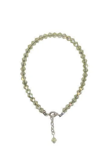 Pulsera de Cristal Checo con Dije