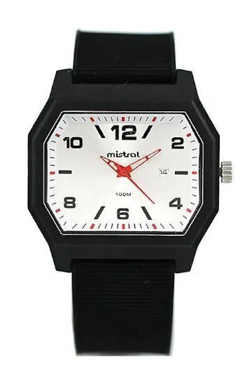 Reloj Mistral Caucho Analogo Hombre GSM-038-01