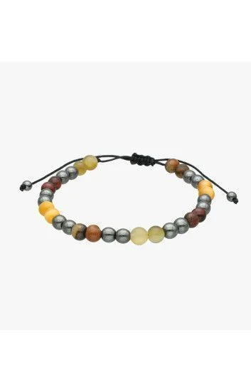 Pulsera Piedras Naturales Ematite, Ojo de Tigre, Ojo de Halcon y Ojo d