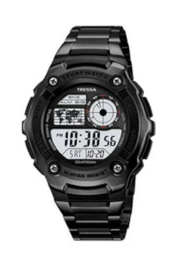 Reloj Tressa Caucho Digital Hombre GABY-BK-01