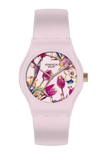 Reloj Knock Out Analogos Caucho Dama 8442.510