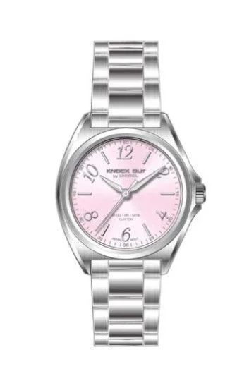 Reloj Knock Out Acero Dama 9133.655