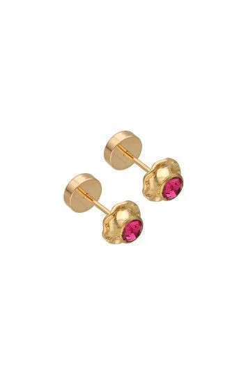 Abridor Enchapados 20 Kt. Strass Mediano