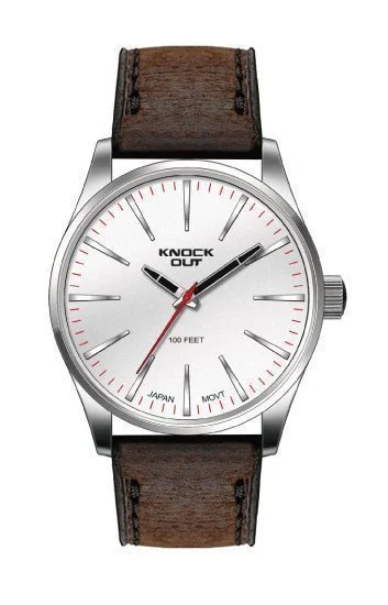 Reloj Knock Out Cuero Hombre 2602.064