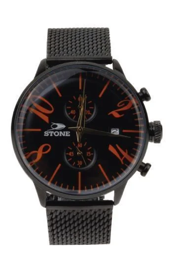 Reloj Stone Malla Tejida ST1030NO
