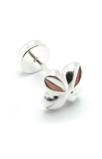 Abridor Plata 925 Flor Facetada con Cuerpo