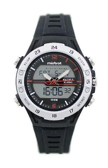 Reloj Mistral Caucho Ana-Digi GADX-VS-01