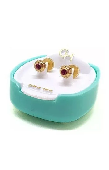 Abridor Oro 18 Kt. Strass Mediano