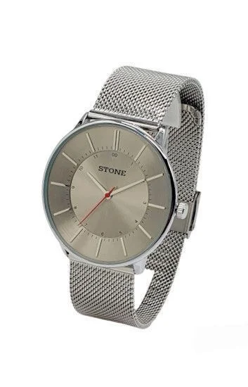 Reloj Stone Malla Tejida ST1093P