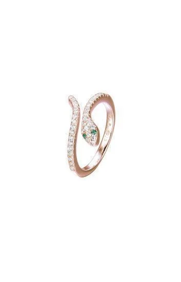 Anillo de Serpiente con Circones