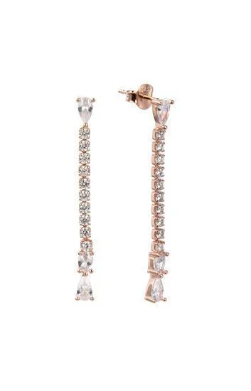 Zarcillos Largos con dije de Gota