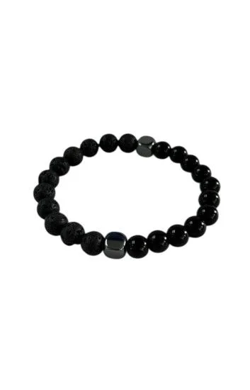 Pulsera Cuero y Acero PUA-2348