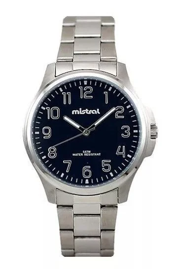 Reloj Mistral Acero Hombre GMT-6000-2B