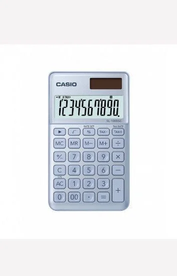 Reloj Casio Calculadoras SL-1000SC-BU
