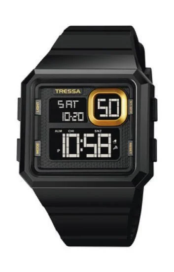 Reloj Tressa Caucho Digital Hombre LETTER-04