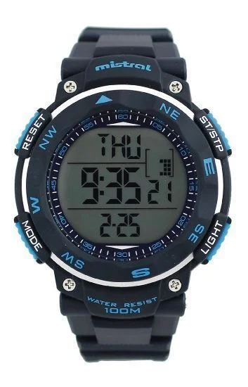 Reloj Mistral Caucho Digital Hombre GDG-11532-02