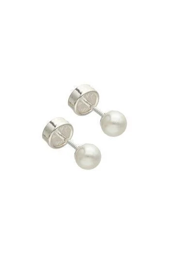 Abridor Plata 925 Perla Simil 4mm