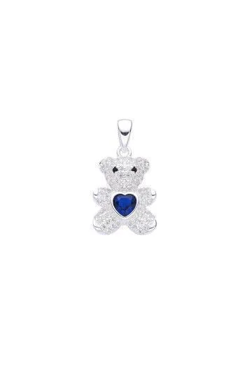 Dije Colgante de Oso con Circones y Cubic
