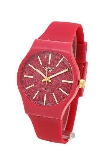 Reloj Knock Out Analogos Caucho Dama 8441.442