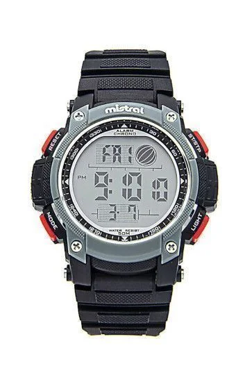Reloj Mistral Caucho Digital Hombre GDG-11529-01