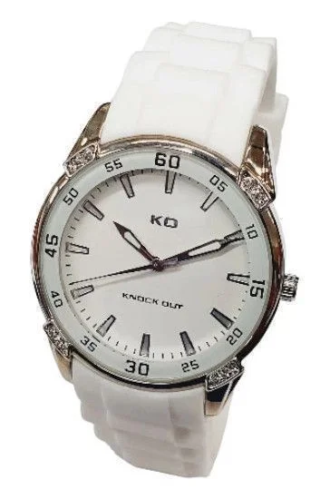 Reloj Knock Out Analogos Caucho Dama 8476.311