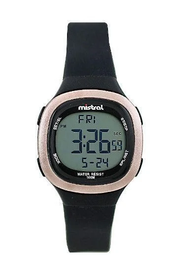 Reloj Mistral Caucho Digital Dama LDX-BBF-01