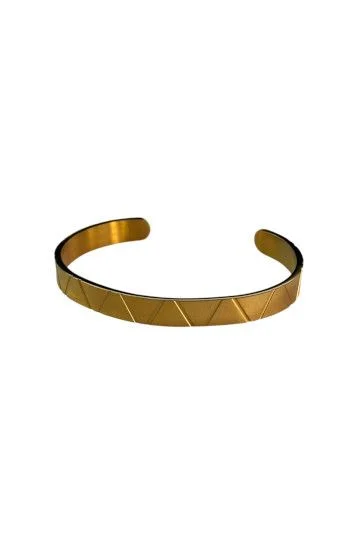 Pulsera Cuero y Acero PUA-2427