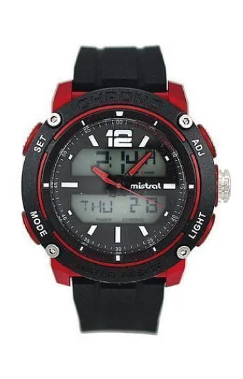 Reloj Mistral Caucho Ana-Digi GADW-1220-04