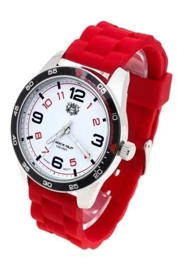 Reloj Knock Out Analogos Caucho Hombre 8460.010