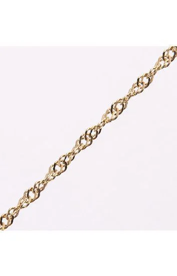Pulsera de oro 18k 18 cm (0,9g)
