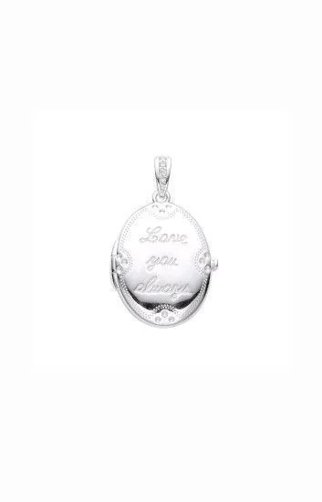 DijeRelicario con Grabado "Loce You Always" 16mm