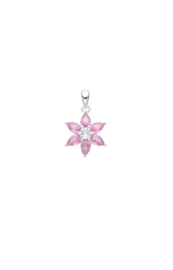 Dije de Flor con Cubics