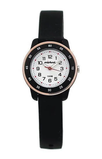 Reloj Mistral Caucho Analogo Dama LAX-WC-01