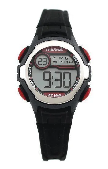 Reloj Mistral Caucho Digital Dama LDX-IB-01