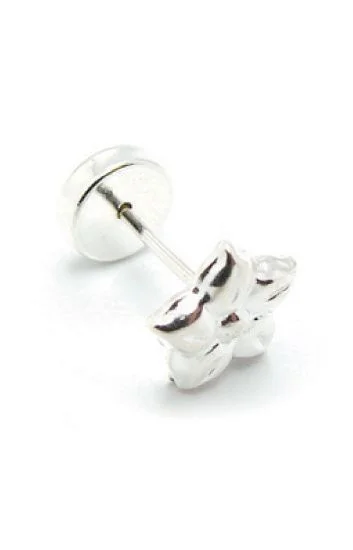 Abridor Plata 925 Flor Petunia con Cuerpo