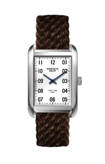 Reloj Knock Out Cuero Hombre 2614.014