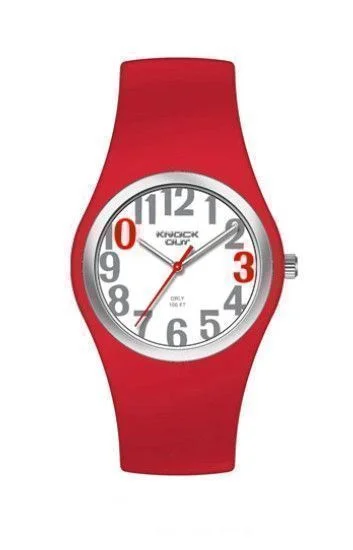 Reloj Knock Out Analogos Caucho Dama 8449.516